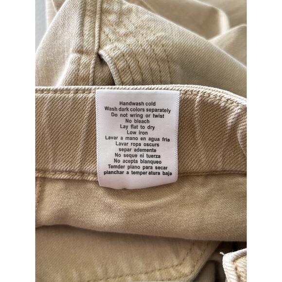 Judy Blue Pants Trousers Joggers Womens Size 11/30 Khaki Drawstring Garment Dyed - Picture 4 of 12